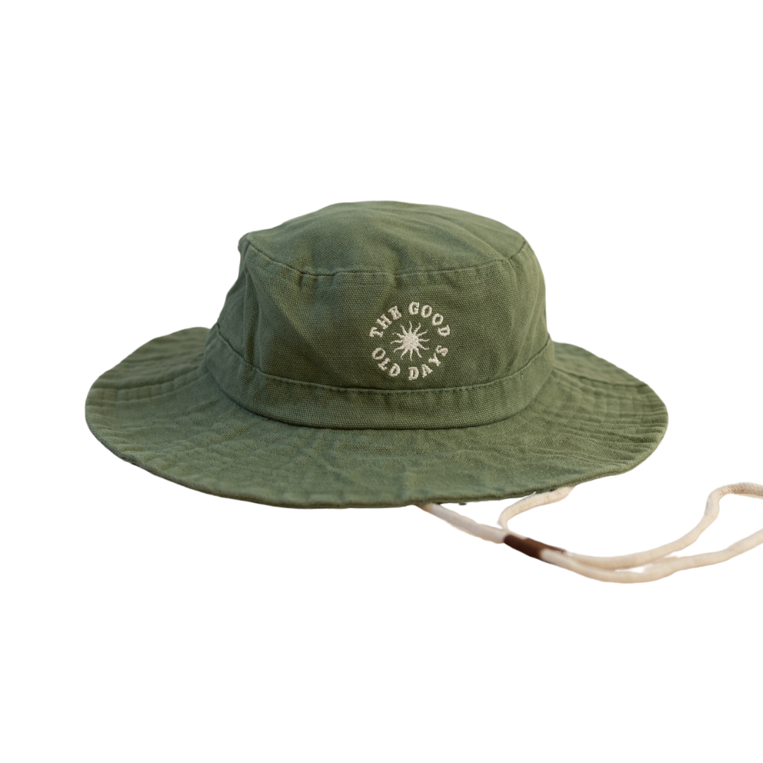 The Good Old Days Sun Hat - Green